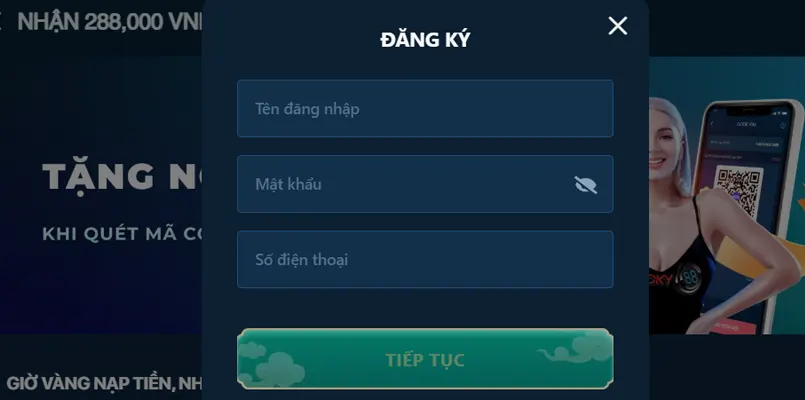 lucky88 3 Hướng dẫn đăng ký tài khoản Lucky88 nhanh chóng