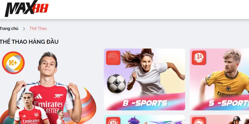 dịch vụ tại max88